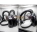 (RB810)Top quality latex rubber Full head conquer gas mask fetish hood accessory breathing control equipment fetish wear